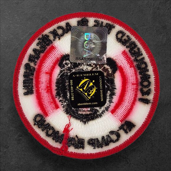 Camp Raymond AZ BSA “I Conquered the Black Bear Swim” Patch – Boy Scouts - Picture 3 of 4